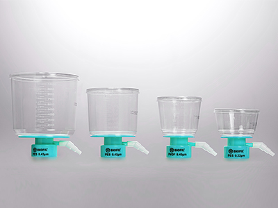 提供多种膜材质以及多种规格（150mL、250mL、500mL、1000mL），满足客户不同实验需求