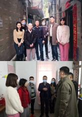 letou生物前往永和新庄社区探望困难群众